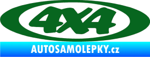 Samolepka 4x4 varianta 019 tmavě zelená