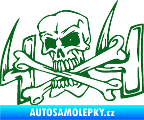 Samolepka 4x4 varianta 022 tmavě zelená