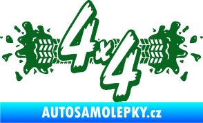 Samolepka 4x4 varianta 023 tmavě zelená