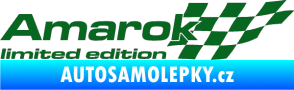 Samolepka Amarok limited edition pravá tmavě zelená