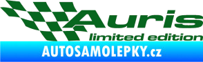 Samolepka Auris limited edition levá tmavě zelená