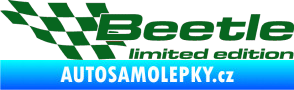 Samolepka Beetle limited edition levá tmavě zelená