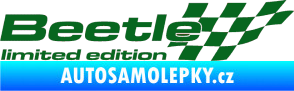 Samolepka Beetle limited edition pravá tmavě zelená