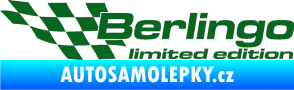 Samolepka Berlingo limited edition levá tmavě zelená