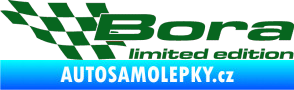 Samolepka Bora limited edition levá tmavě zelená