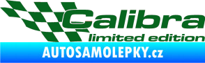 Samolepka Calibra limited edition levá tmavě zelená