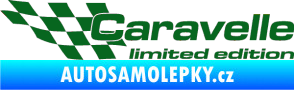 Samolepka Caravelle limited edition levá tmavě zelená