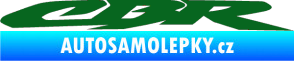 Samolepka CBR 002 tmavě zelená
