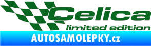 Samolepka Celica limited edition levá tmavě zelená