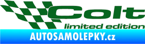 Samolepka Colt limited edition levá tmavě zelená