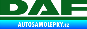 Samolepka DAF tmavě zelená