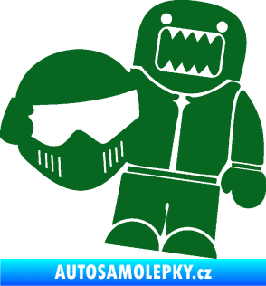 Samolepka Domo 014 levá Stig tmavě zelená