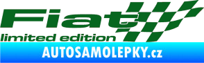 Samolepka Fiat limited edition pravá tmavě zelená