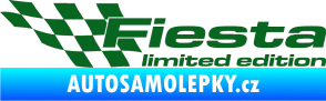 Samolepka Fiesta limited edition levá tmavě zelená