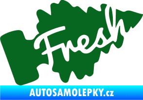 Samolepka Fresh 001 tmavě zelená