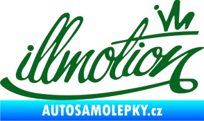 Samolepka Illmotion tmavě zelená