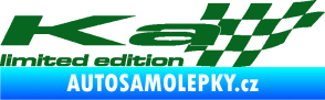 Samolepka Ka limited edition pravá tmavě zelená