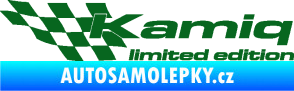 Samolepka Kamiq limited edition levá tmavě zelená
