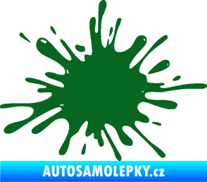 Samolepka Kaňka 002 levá tmavě zelená