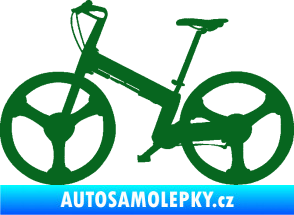 Samolepka Kolo 002 levá tmavě zelená