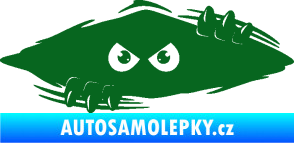 Samolepka Kuk 003 levá šmírák tmavě zelená
