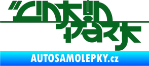 Samolepka Linkin Park 003 tmavě zelená