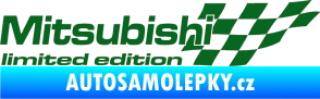Samolepka Mitsubishi limited edition pravá tmavě zelená