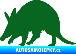 Samolepka Mravenečník 002 levá tmavě zelená