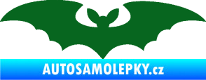 Samolepka Netopýr 006 tmavě zelená