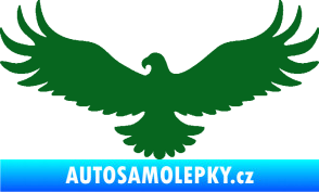 Samolepka Orel 006 levá tmavě zelená