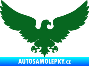 Samolepka Orlice 001 pravá tmavě zelená