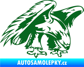 Samolepka Predators 001 pravá orel tmavě zelená