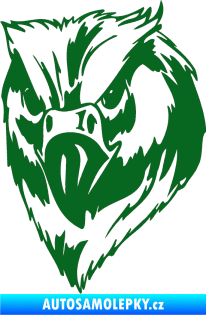 Samolepka Predators 002 levá tmavě zelená
