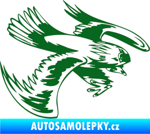 Samolepka Predators 016 pravá tmavě zelená