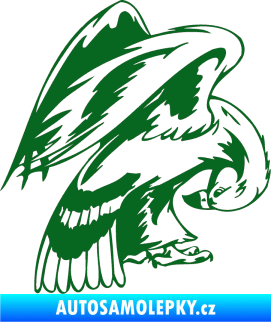 Samolepka Predators 017 pravá tmavě zelená