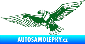Samolepka Predators 028 levá sup tmavě zelená