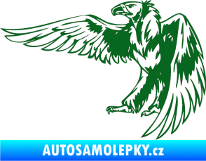 Samolepka Predators 030 levá tmavě zelená