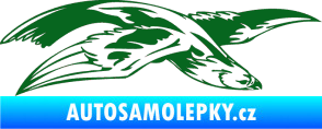 Samolepka Predators 032 pravá tmavě zelená