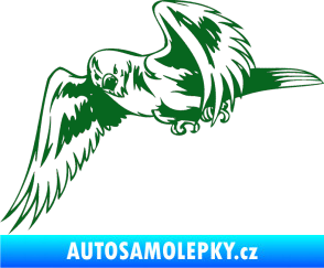 Samolepka Predators 036 levá tmavě zelená