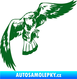 Samolepka Predators 041 pravá tmavě zelená