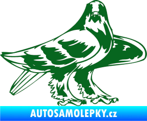 Samolepka Predators 047 pravá tmavě zelená