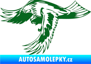 Samolepka Predators 048 levá tmavě zelená