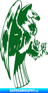 Samolepka Predators 050 pravá tmavě zelená