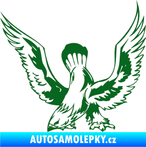 Samolepka Predators 051 levá tmavě zelená