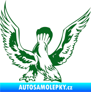 Samolepka Predators 051 pravá tmavě zelená