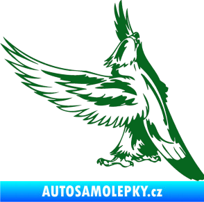 Samolepka Predators 054 levá orel tmavě zelená
