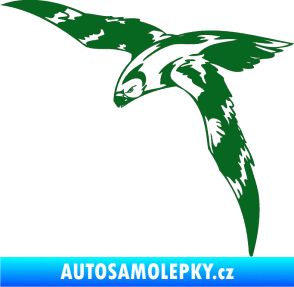 Samolepka Predators 062 levá tmavě zelená