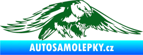 Samolepka Predators 074 pravá tmavě zelená