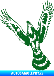 Samolepka Predators 078 levá tmavě zelená