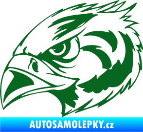 Samolepka Predators 084 levá tmavě zelená